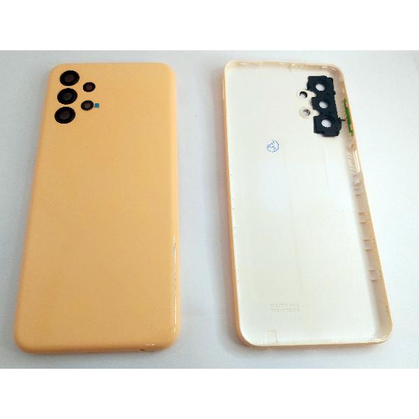 Carcasa trasera o tapa trasera dorada para Samsung Galaxy A13 4G A135F mas cubierta camara