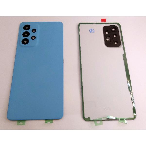 Tapa trasera o tapa bateria azul para Samsung Galaxy A53 5G A536 mas cubierta de camara