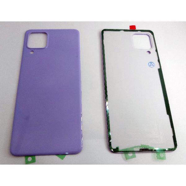 Tapa trasera o tapa bateria violeta para Samsung Galaxy A22 4G A225