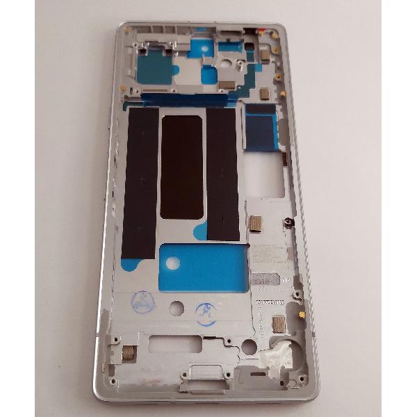 Carcasa o marco central plata para Google Pixel 7A 5G calidad premium