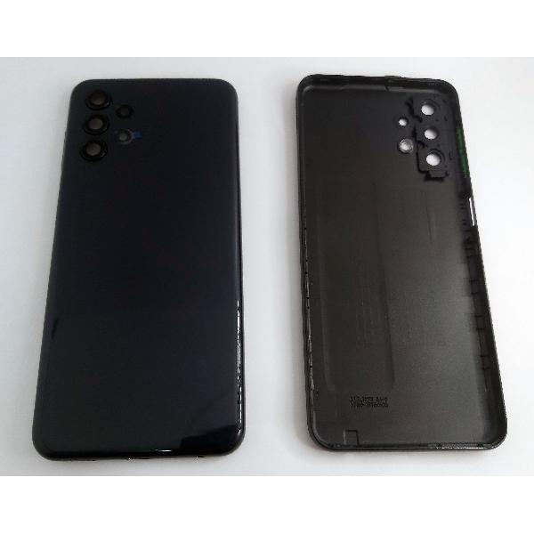 Carcasa trasera o tapa trasera negra para Samsung Galaxy A13 4G A135F mas cubierta camara