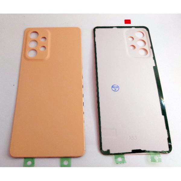 Tapa trasera o tapa bateria coral para Samsung Galaxy A53 5G A536