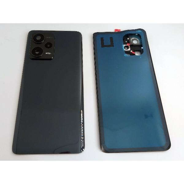 Tapa trasera o tapa bateria negra para Xiaomi Redmi Note 12 Pro Plus 5G mas cubierta camara CSL