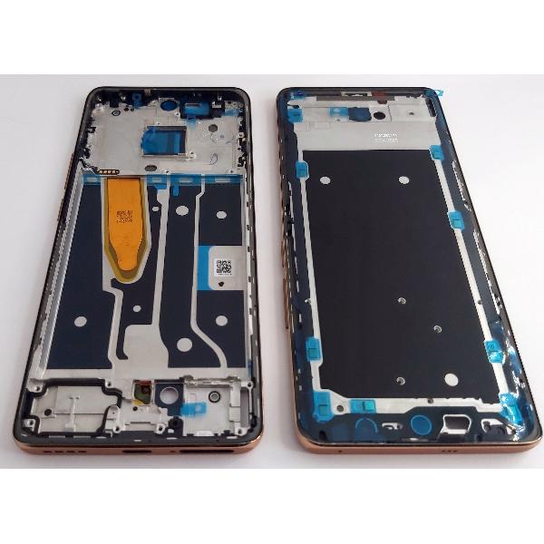 Carcasa o marco central dorado para Realme 11 Pro 5G RMX3771 calidad premium