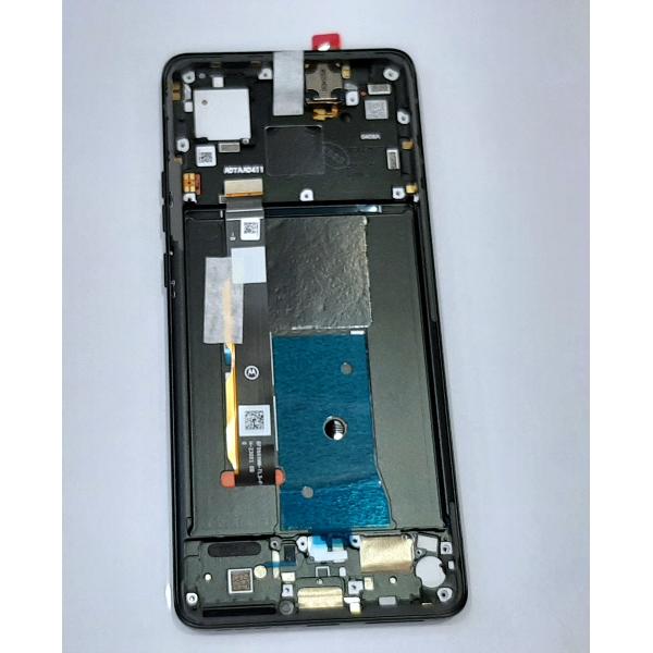 Pantalla lcd para Motorola Moto Edge 40 mas tactil negro mas marco negro Service Pack