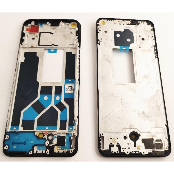Carcasa central o marco negro para Oppo Find X5 Lite CPH2371 calidad premium