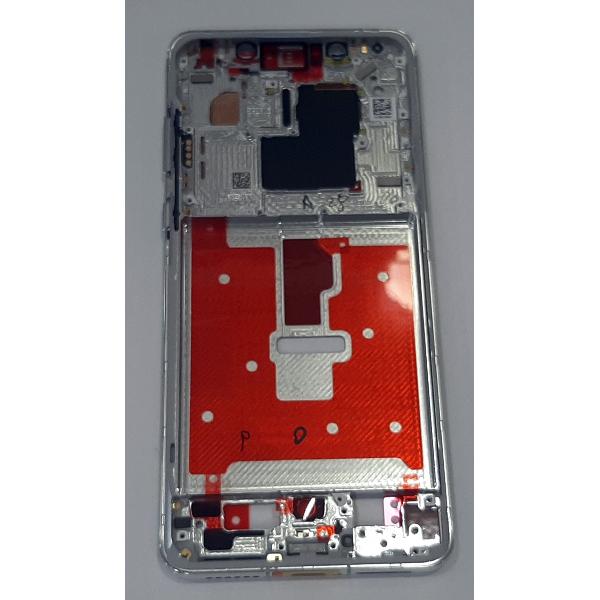 Carcasa o marco frontal plata para Huawei Mate 50 Pro