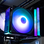 Ventilador disipador cpu gaming Coolbox infinite air 120