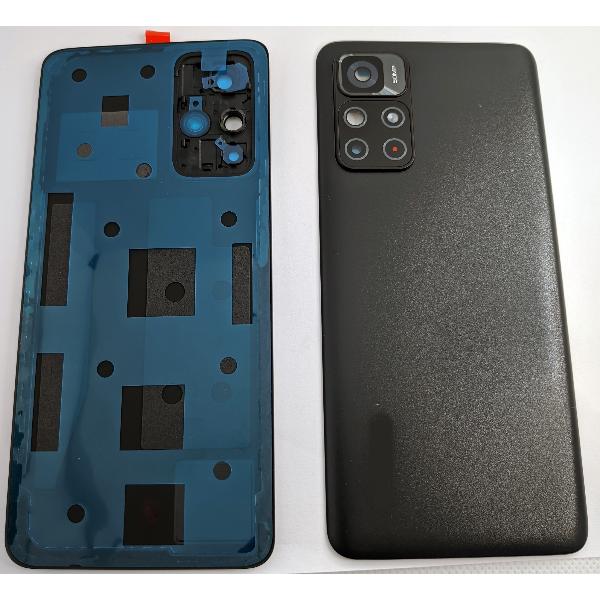 Tapa trasera o tapa bateria negra para Xiaomi Redmi Note 11S 5G mas cubierta camara