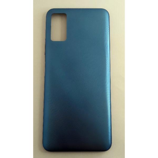 Tapa trasera o tapa bateria azul para ZTE Blade A71 2021 A7030