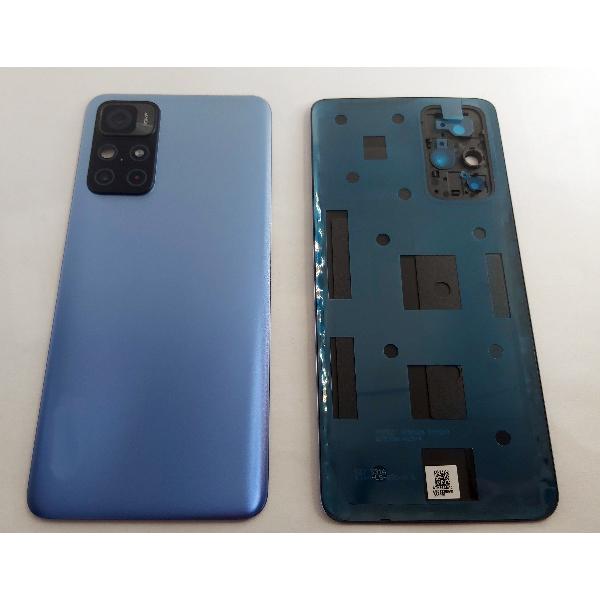 Tapa trasera o tapa bateria azul para Xiaomi Redmi Note 11S 5G mas cubierta camara