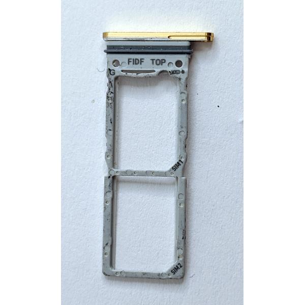 Soporte o bandeja sim dorada para Samsung Galaxy Z Fold 5 F946 calidad premium