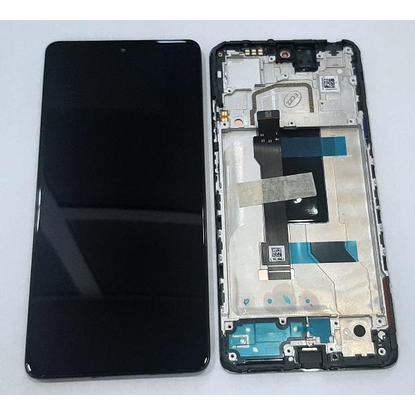 Pantalla lcd para Xiaomi Redmi Note 12 Pro 5G  5600010M1600 mas tactil negro mas marco negro Service Pack
