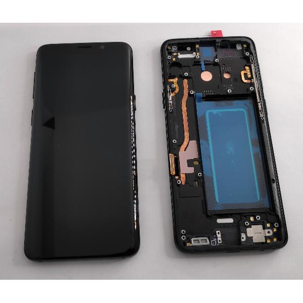 Pantalla oled para Samsung Galaxy S9 SM-G960F mas tactil negro mas marco negro compatible