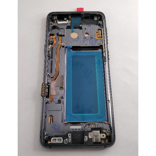 Pantalla oled para Samsung Galaxy S9 SM-G960F mas tactil negro mas marco gris compatible