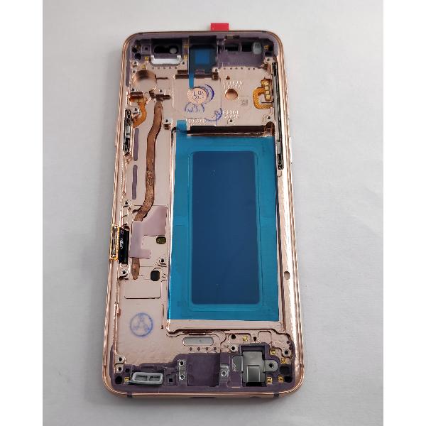 Pantalla oled para Samsung Galaxy S9 SM-G960F mas tactil negro mas marco dorado compatible