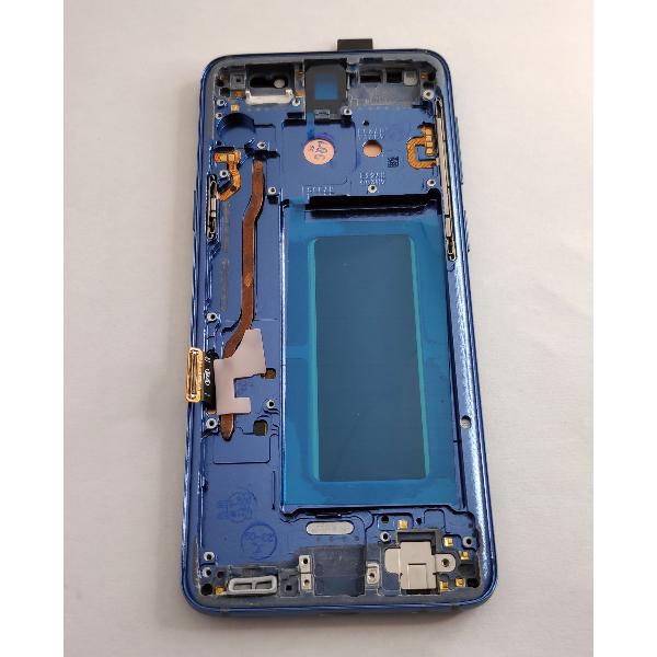 Pantalla oled para Samsung Galaxy S9 SM-G960F mas tactil negro mas marco azul compatible