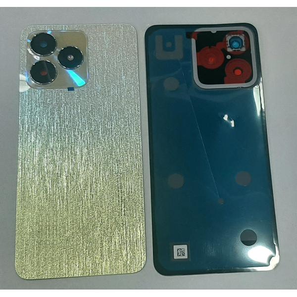 Tapa trasera o tapa bateria dorada para Realme C53 RMX3760 mas cubierta camara