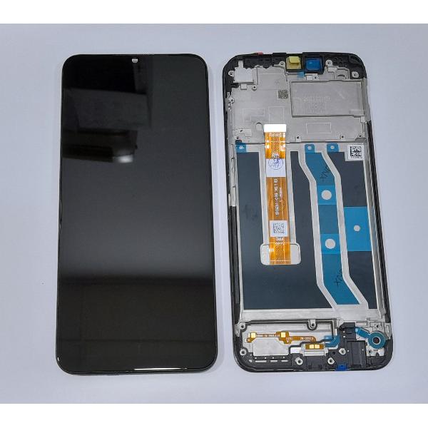 Pantalla lcd para Realme C21Y mas tactil negro mas marco negro calidad premium