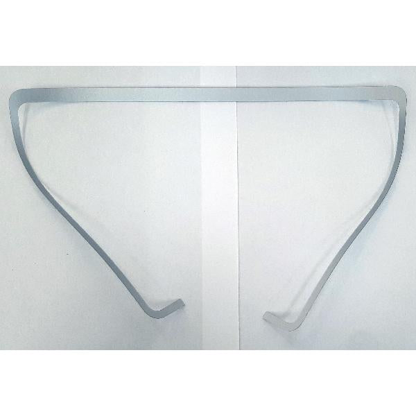 Adhesivo carcasa trasera plata para Microsoft Surface Laptop Studio 1964 14.4