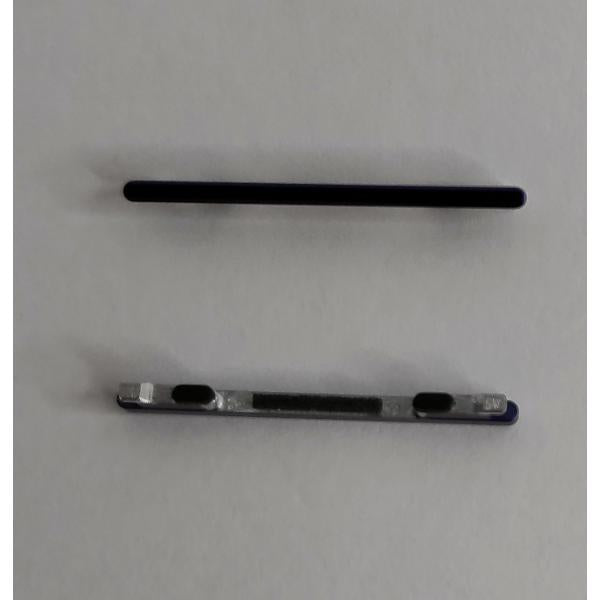 Set 2 botones purpura para Xiaomi Mi Note 10 Lite calidad premium
