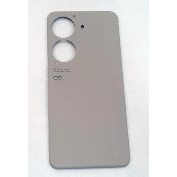 Tapa trasera o tapa bateria plata para Asus Zenfone 9