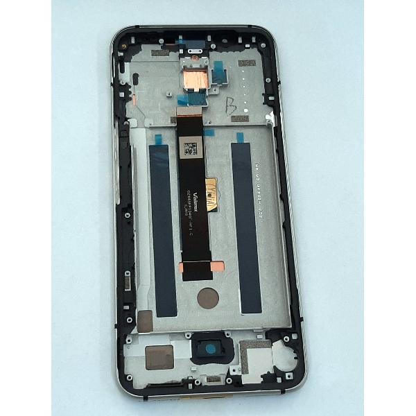 Pantalla lcd para ZTE Nubia Play 5G NX651J mas tactil negro mas marco plata calidad premium