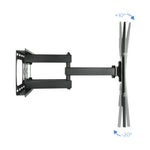 Soporte de Pared Orientable / Inclinable TooQ LP6270TN-B para TV de 37-70"/ hasta 50kg