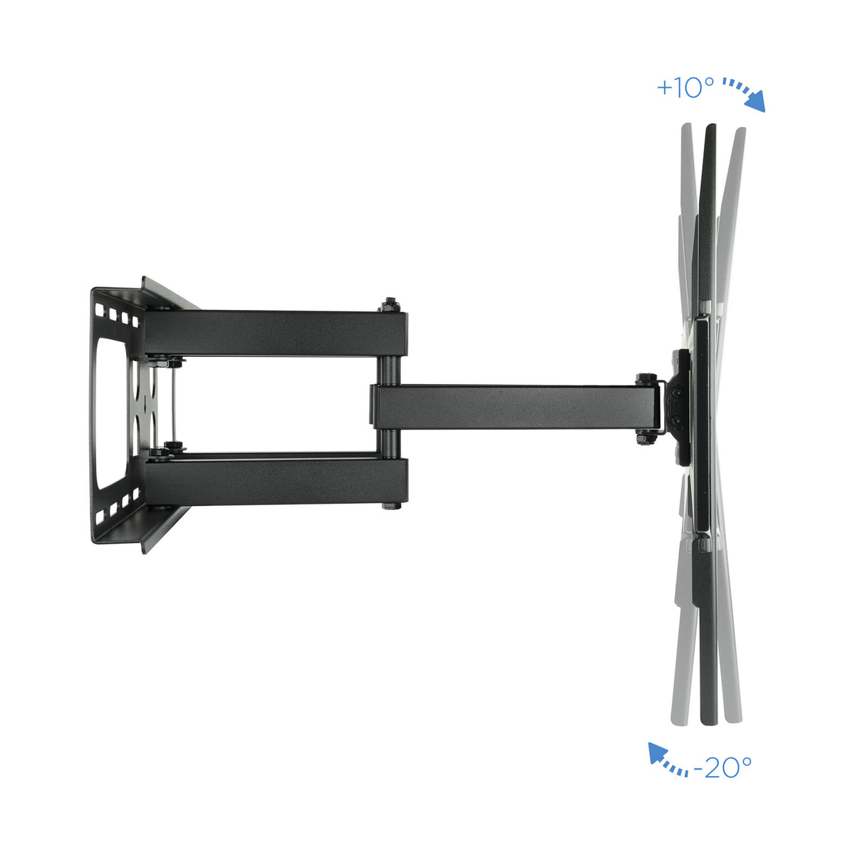 Soporte de Pared Orientable / Inclinable TooQ LP6270TN-B para TV de 37-70"/ hasta 50kg
