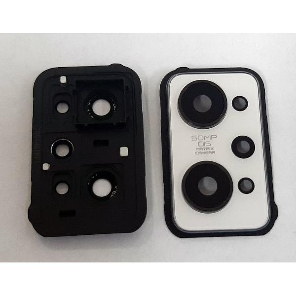 Cubierta camara blanca para Realme GT 2 GT2 RMX3310 RMX3311 RMX3312 calidad premium