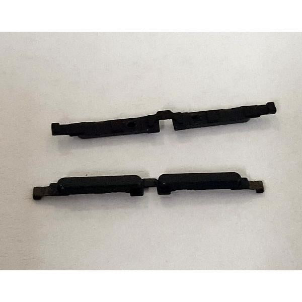 Set 2 botones negros para Oppo A57 4G CPH2387 calidad premium