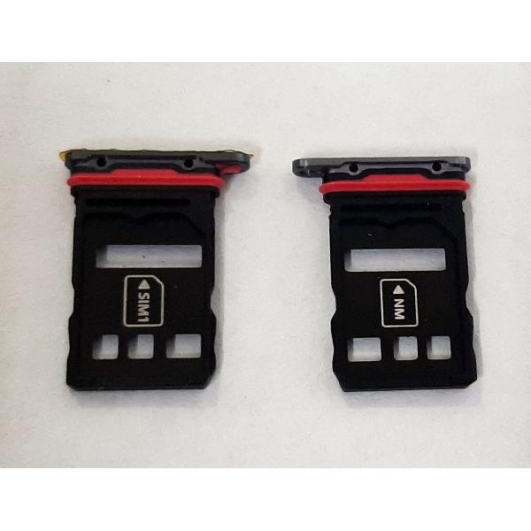 Soporte o bandeja dual sim negra para Huawei P40 Pro+ 5G calidad premium