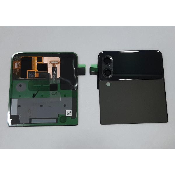 Tapa trasera o tapa bateria negra para Samsung Galaxy Z Flip 3 5G F711 GH97-26773A Service Pack