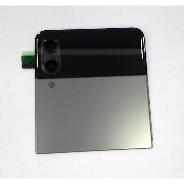 Tapa trasera o tapa bateria gris para Samsung Galaxy Z Flip 3 5G F711 GH97-26773G Service Pack