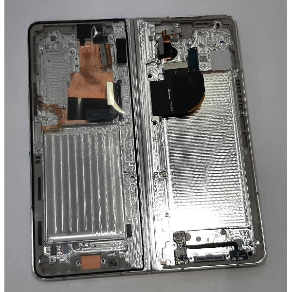 Pantalla lcd para Samsung Galaxy Z Fold 5 SM-F946B GH82-31842B mas tactil negro mas marco Plata Service Pack