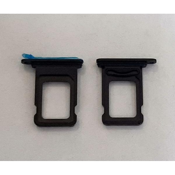 Soporte o bandeja dual sim azul para IPhone 15 Pro IPhone 15 Pro Max calidad premium