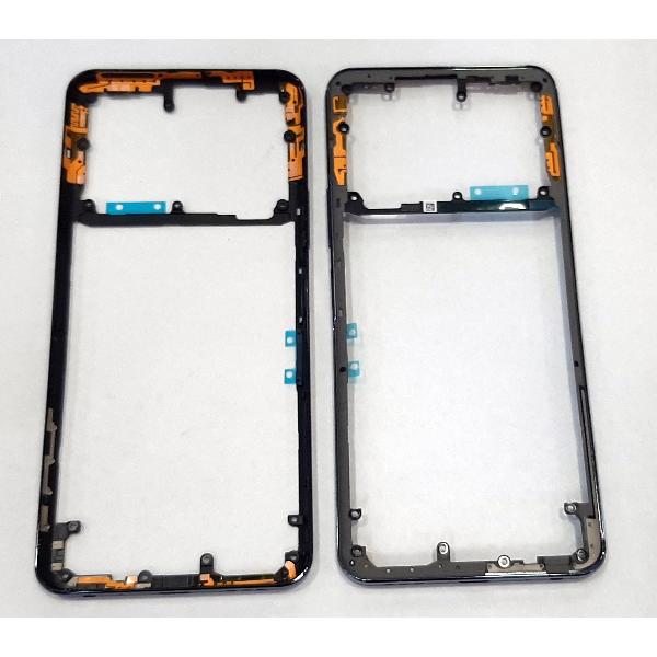 Carcasa trasera o marco negro para Vivo Y76 5G V2124 calidad premium