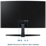 Monitor Curvo Samsung Essential Monitor S3 S27D366GAU/ 27"/ Full HD/ Negro - PixelPlaza
