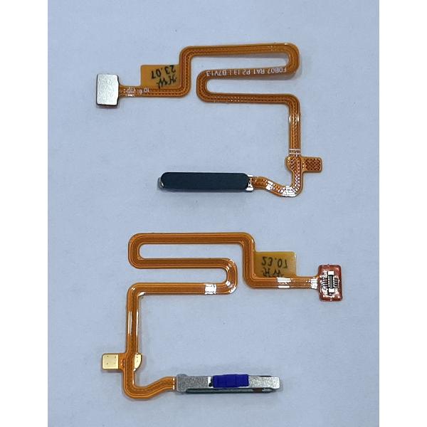Flex boton home negro para Oppo A54 5G CPH2195 calidad premium