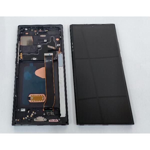 Pantalla para Samsung Galaxy Note 20 Ultra SM-N986F mas tactil negro mas marco negro compatible oled