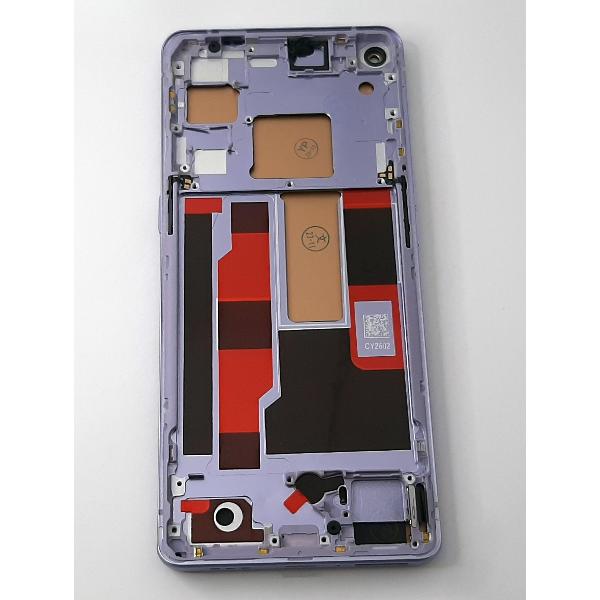 Pantalla TFT para Oppo Find X2 Neo mas tactil negro mas marco lila compatible