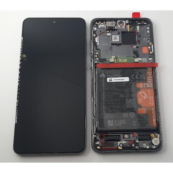 Pantalla lcd para Huawei Mate 50 02355END mas tactil negro mas marco negro Service Pack