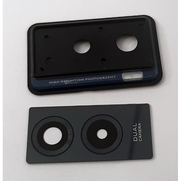 Cubierta camara negra para Vivo Y55 5G calidad premium