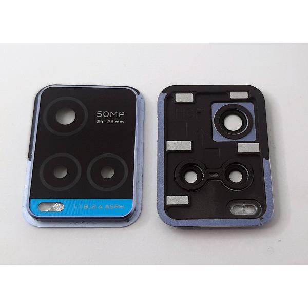 Cubierta camara azul para Vivo Y33S V2109 calidad premium