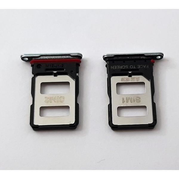 Soporte o bandeja dual sim verde para Xiaomi 13T calidad premium