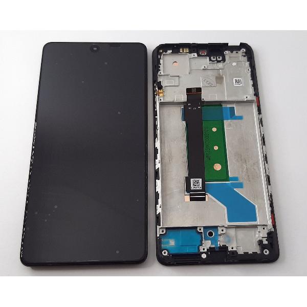 Pantalla lcd para Xiaomi Redmi Note 12 Pro Plus 5G 560001M16U00 mas tactil negro mas marco negro Service Pack