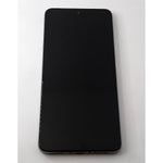 Pantalla lcd para ZTE Red Magic 6R mas tactil negro mas marco plata compatible