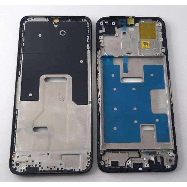 Carcasa central o marco negro para Huawei Honor X6A calidad premium