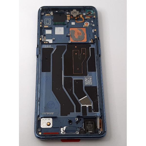Pantalla lcd para Oppo Find X3 mas tactil negro mas marco azul compatible