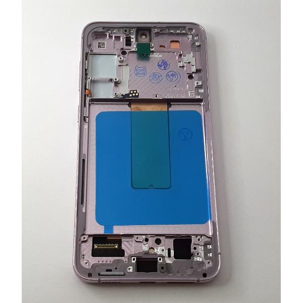 Pantalla oled para Samsung galaxy S23 Plus SM-S916 mas tactil negro mas marco purpura compatible
